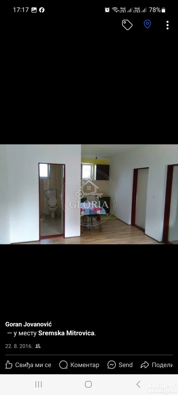 Трёхкомнатная квартира, 55 м², Палилула, фото 8