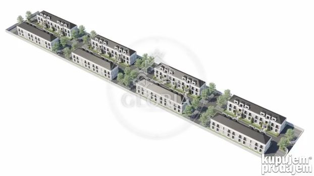 Трёхкомнатная квартира, 51.16 м², Борча, Палилула, фото 4