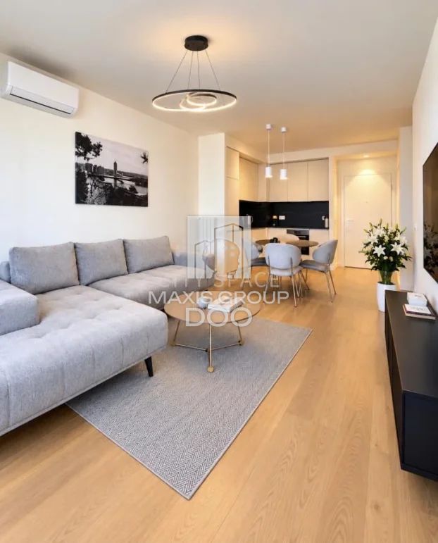 2-room apartment, 60.08 m², Beograd na vodi, Savski Venac